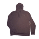 Suave buzo fleece marrón con capucha Members Only. Detalle de oso bordado "Together" en la espalda. Exclusivo en TopStore.