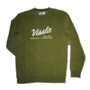 🌿👕 Exclusivo TopStore: Buzo Vissla verde oscuro de tela súper suave y alta calidad. Cuello redondo con estampa blanca "Vissla". ¡Comodidad y estilo casual auténtico en una sola prenda! #Vissla #BuzoVerdeOscuro #TopStore #TelaSuave