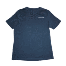 👕 Remera gris ceniza de corte estándar para hombre marca Puma. Pequeño logo del felino y palabra "PUMA" estampados en blanco en el lado izquierdo del pecho